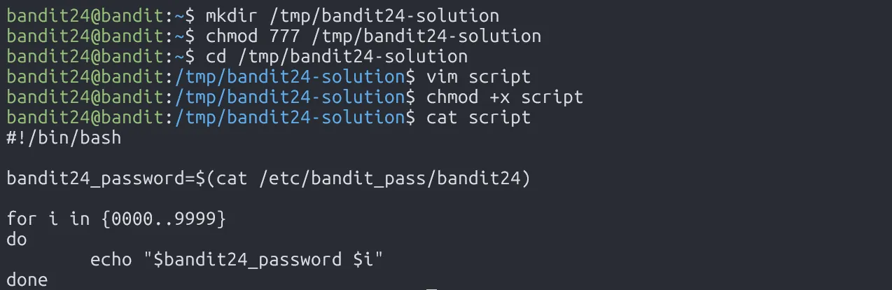 bandit24-setup