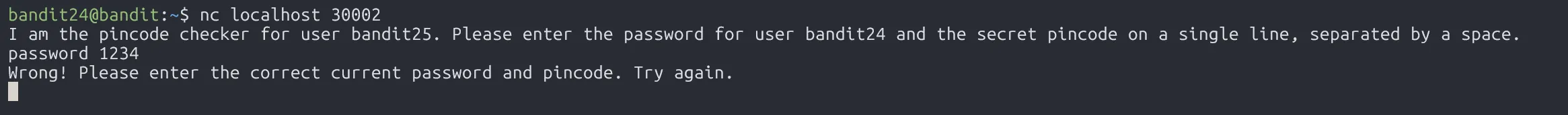 bandit24-testing