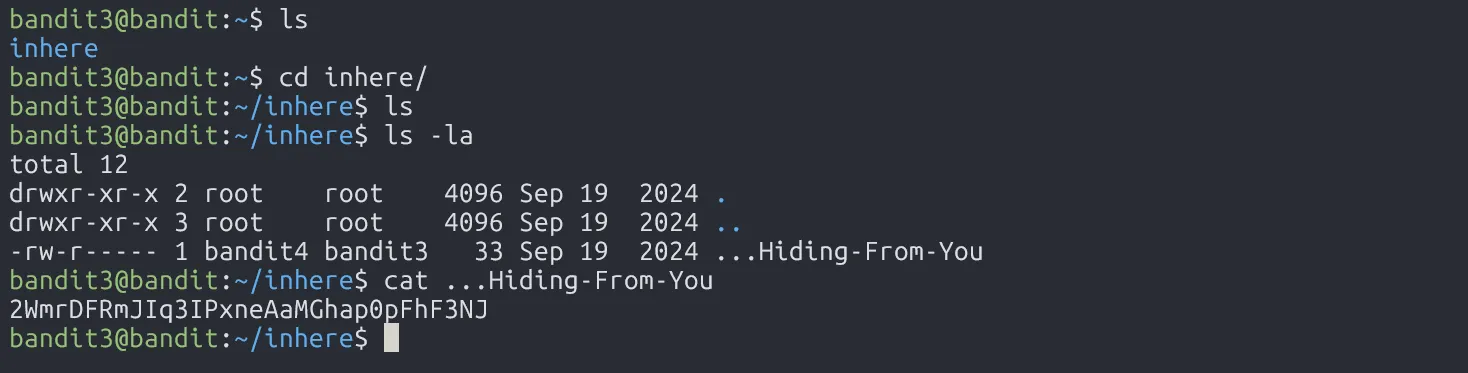 bandit3-solution