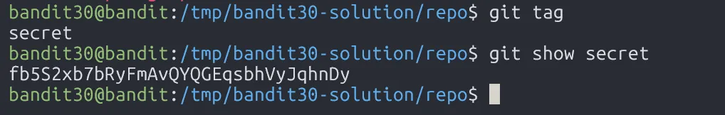 bandit30-solution3