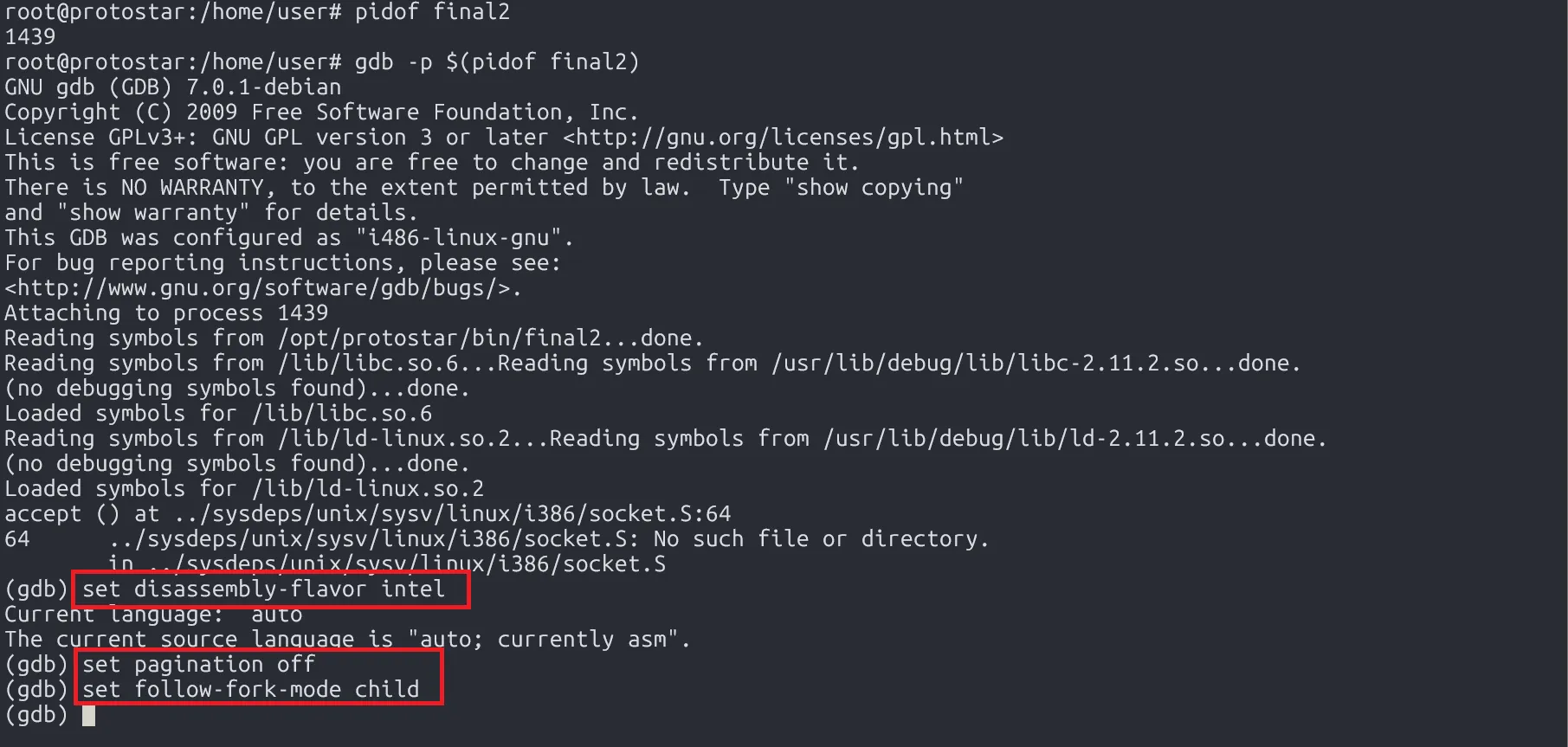 gdb-set-up